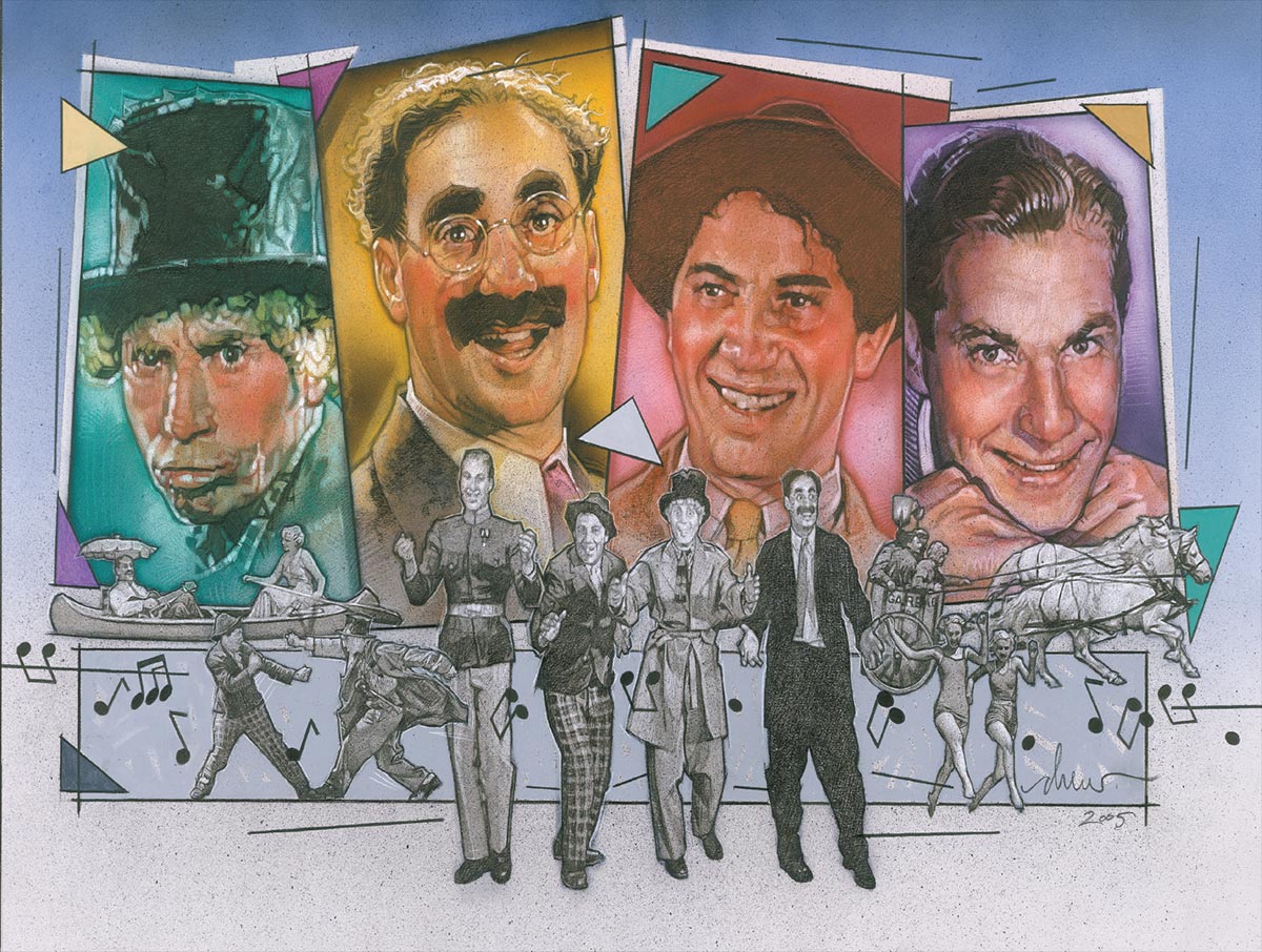 Art Ducko: An Illustrated History of the Marx Brothers